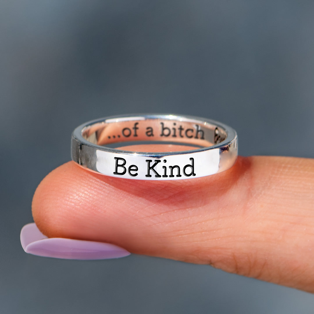 It’s Okay To Be Both Mantra Ring