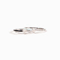 Like Mother Like Daughter Matching Half Enamel Heart-Cut Rings