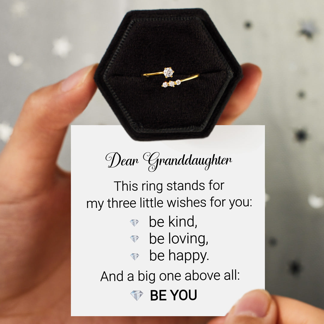 Be You Multi-Stone Open Ring