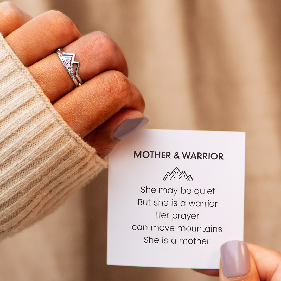 Mother&Warrior Mountain Ring