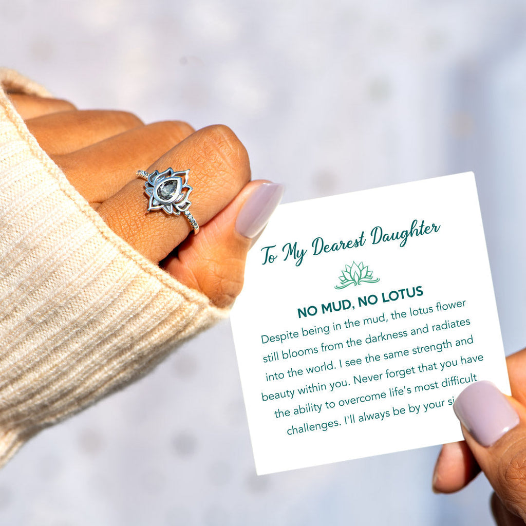 From Mom To Daughter No Mud No Lotus Ring